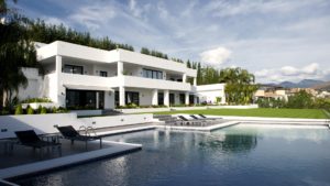 marbella villa with outdoor swimming pool builders marbella