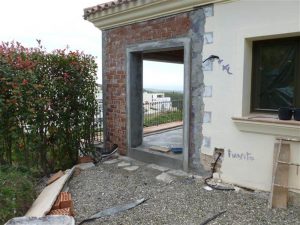 Renovation of Luxury Villa, Los Monteros doorway
