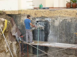 Renovation of Luxury Villa, Los Monteros digging out